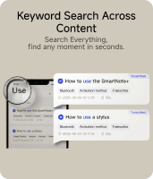 Keyword Search Across Content